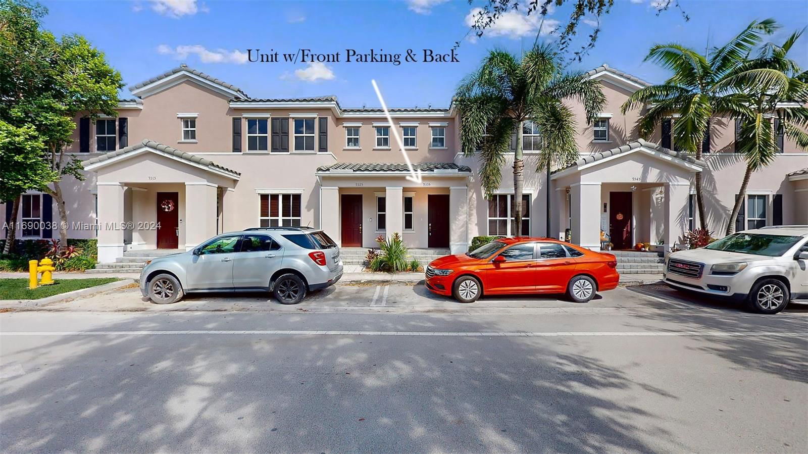 Real estate property located at 9335 171st Ct, Miami-Dade, KENDALL COMMONS TOWNHOMES, Miami, FL