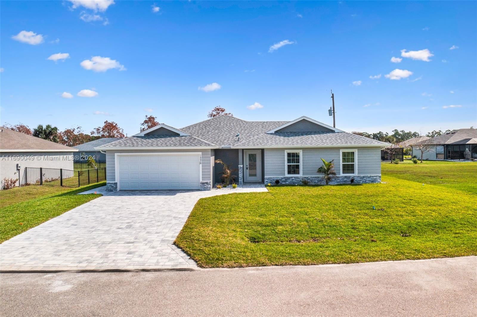 Real estate property located at 16098 Overdale Court, Charlotte, Burnt Store Village, Punta Gorda, FL