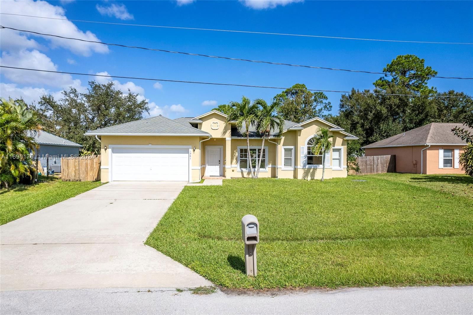 Real estate property located at 1981 Bellevue Ave, St Lucie, PORT ST LUCIE SECTION 20, Port St. Lucie, FL