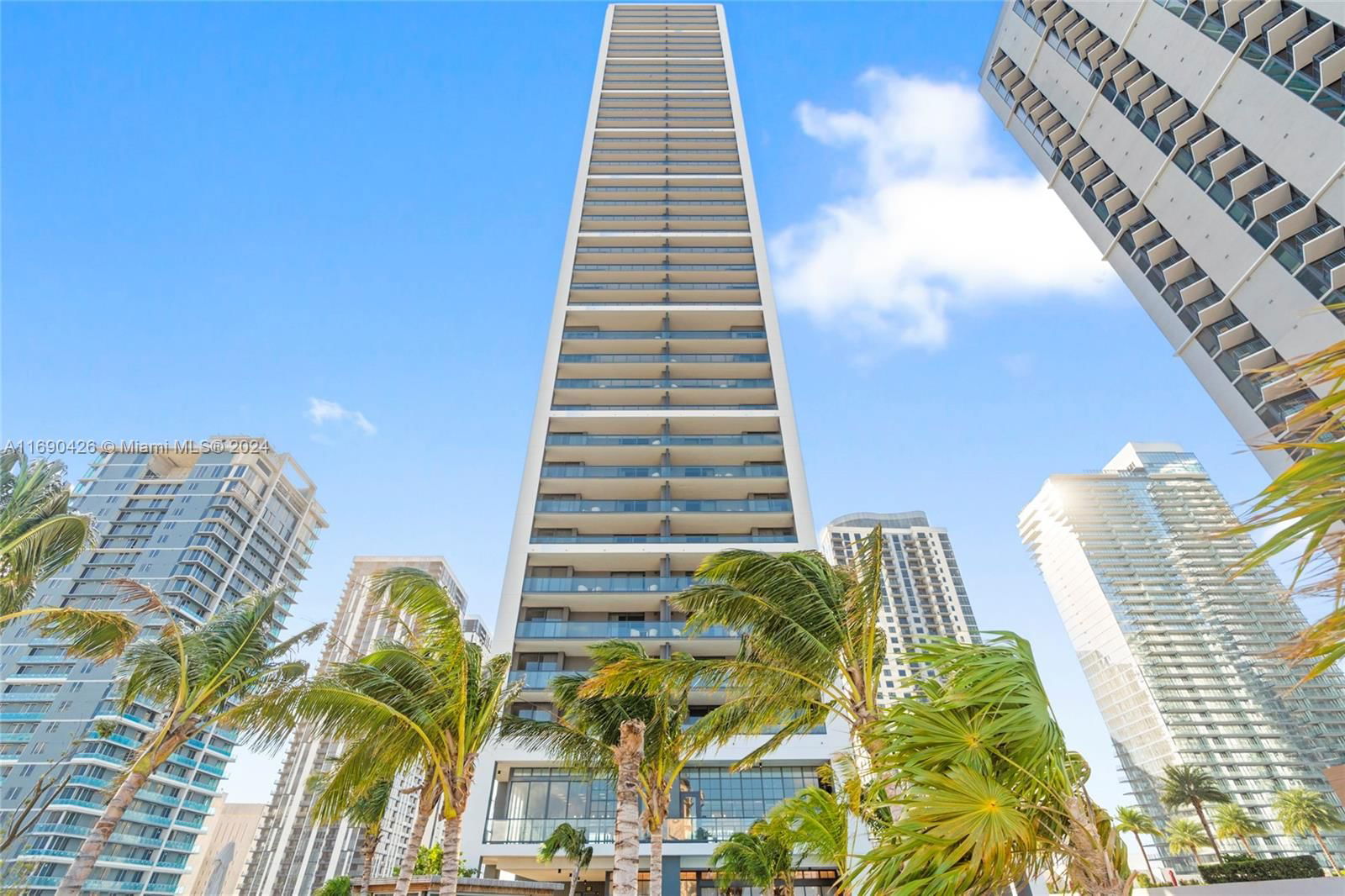 Real estate property located at 601 NE 1ST Ave #2403, Miami-Dade, Gale Residences, Miami, FL