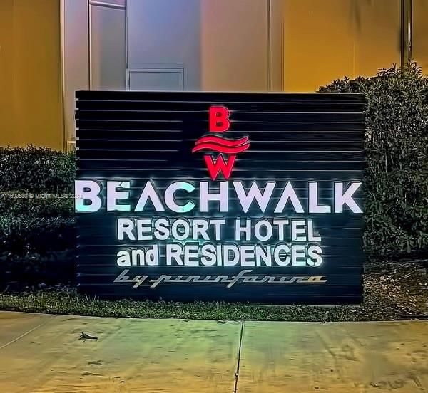 Real estate property located at 2602 Hallandale Beach Blvd R610, Broward, BEACHWALK CONDOMINIUM, Hallandale Beach, FL