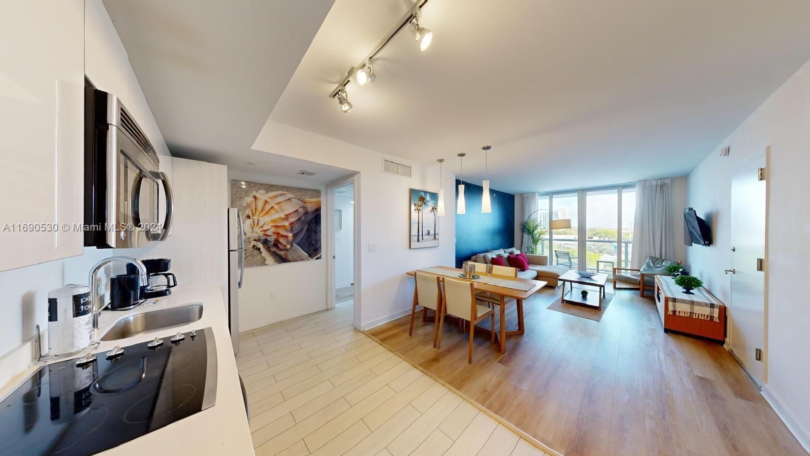 Real estate property located at 2602 Hallandale Beach Blvd R610, Broward, Beachwalk Condominium, Hallandale Beach, FL