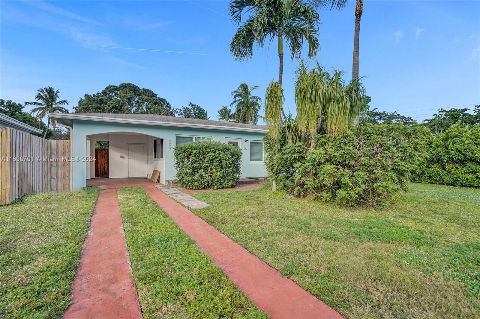 Real estate property located at 609 18th Ct, Broward, MUNNELLY MANOR, Fort Lauderdale, FL