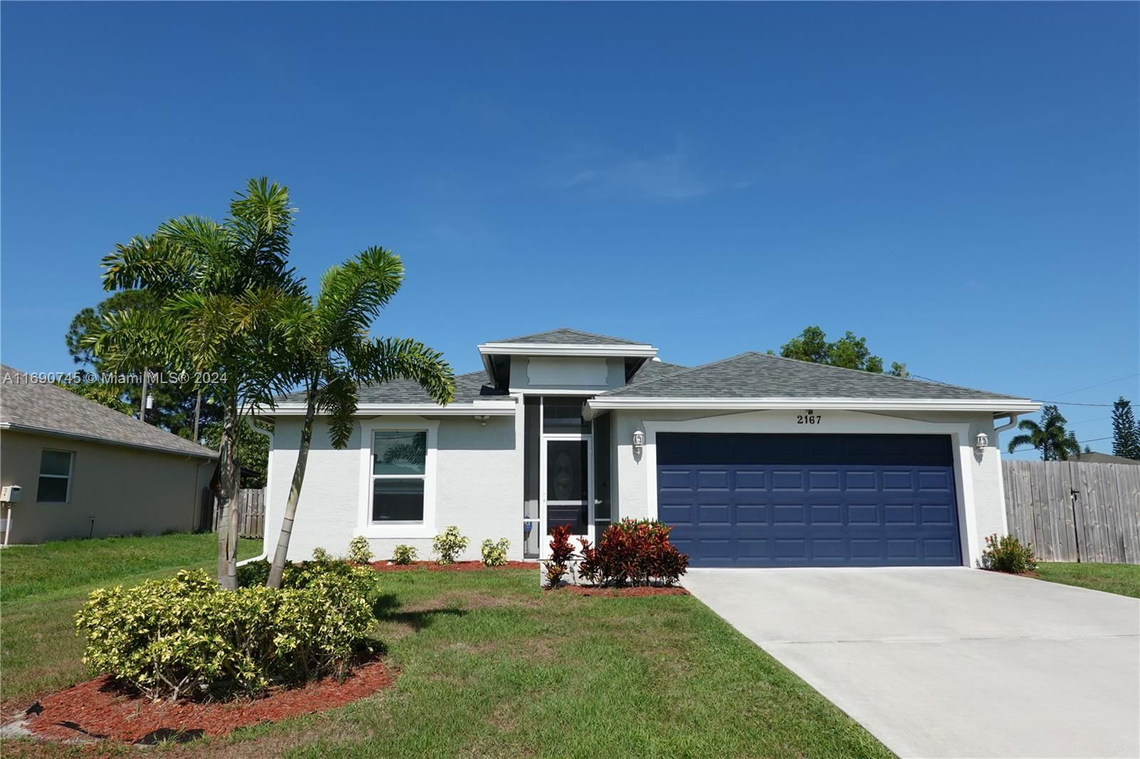 Real estate property located at 2167 Best St, St Lucie, PORT ST LUCIE SECTION 18, Port St. Lucie, FL