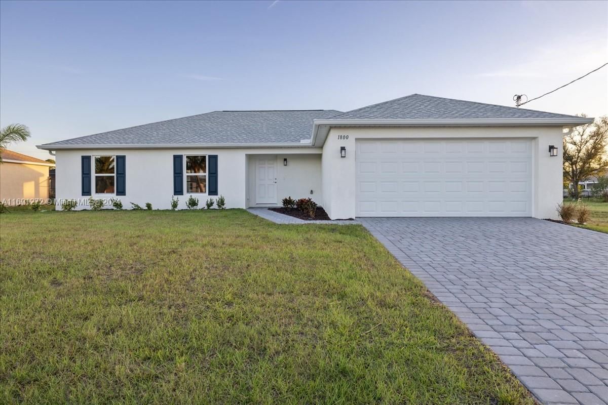 Real estate property located at 1800 NW 12th ST, Lee, Cape Coral, Cape Coral, FL