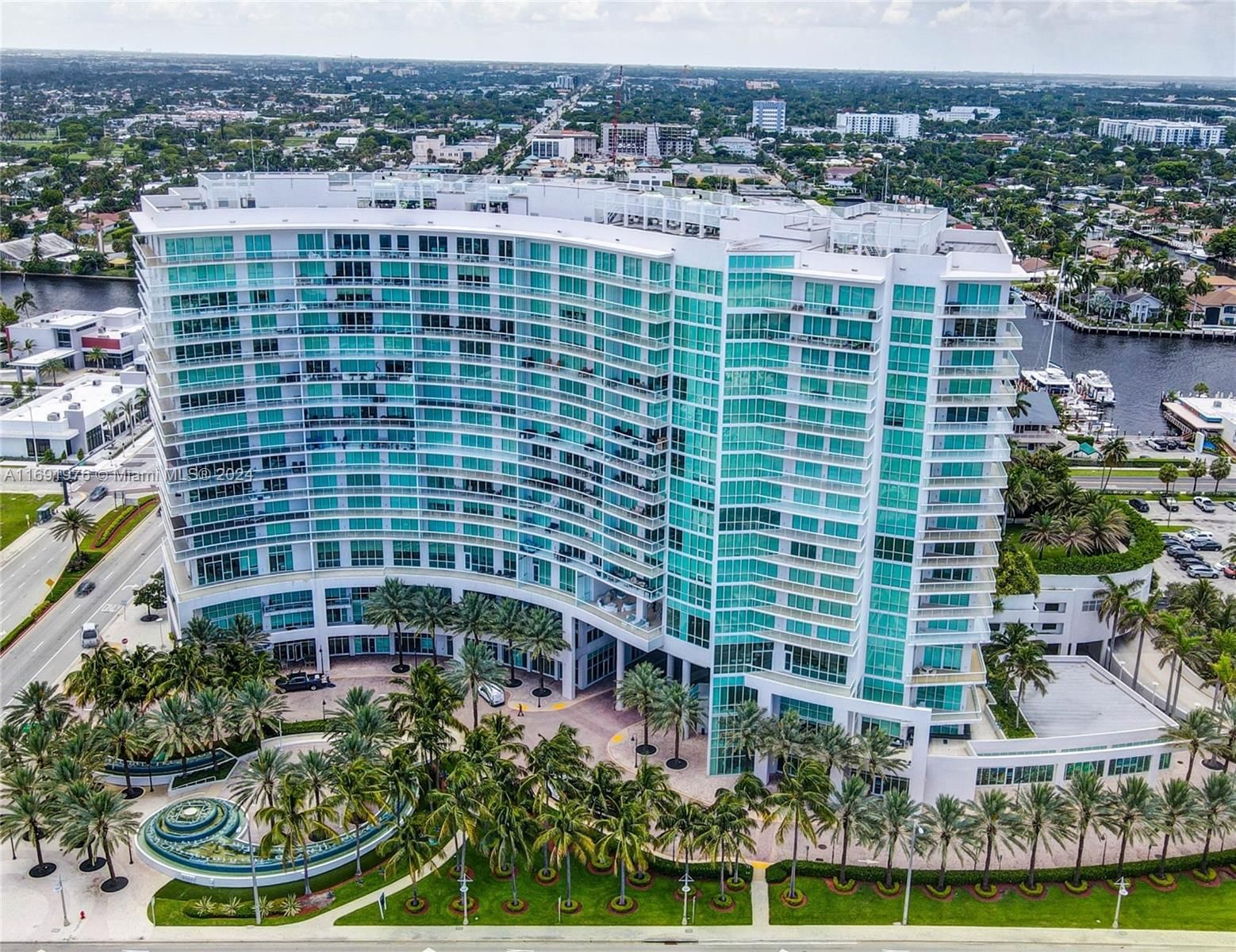 Real estate property located at 1 Ocean Blvd #1501, Broward, PLAZA AT OCEANSIDE (THE), Pompano Beach, FL