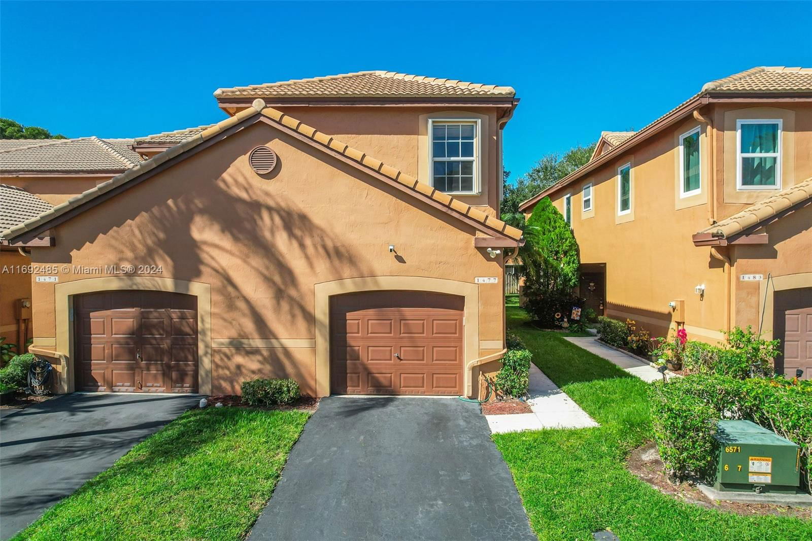 Real estate property located at 1477 Barcelona Way #6-28, Broward, San Sebastian, Weston, FL