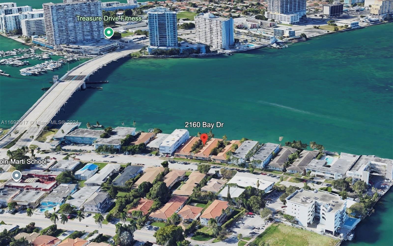 Real estate property located at 2160 Bay Dr #2-11, Miami-Dade, ENCLAVE WATERSIDE VILLAS, Miami Beach, FL