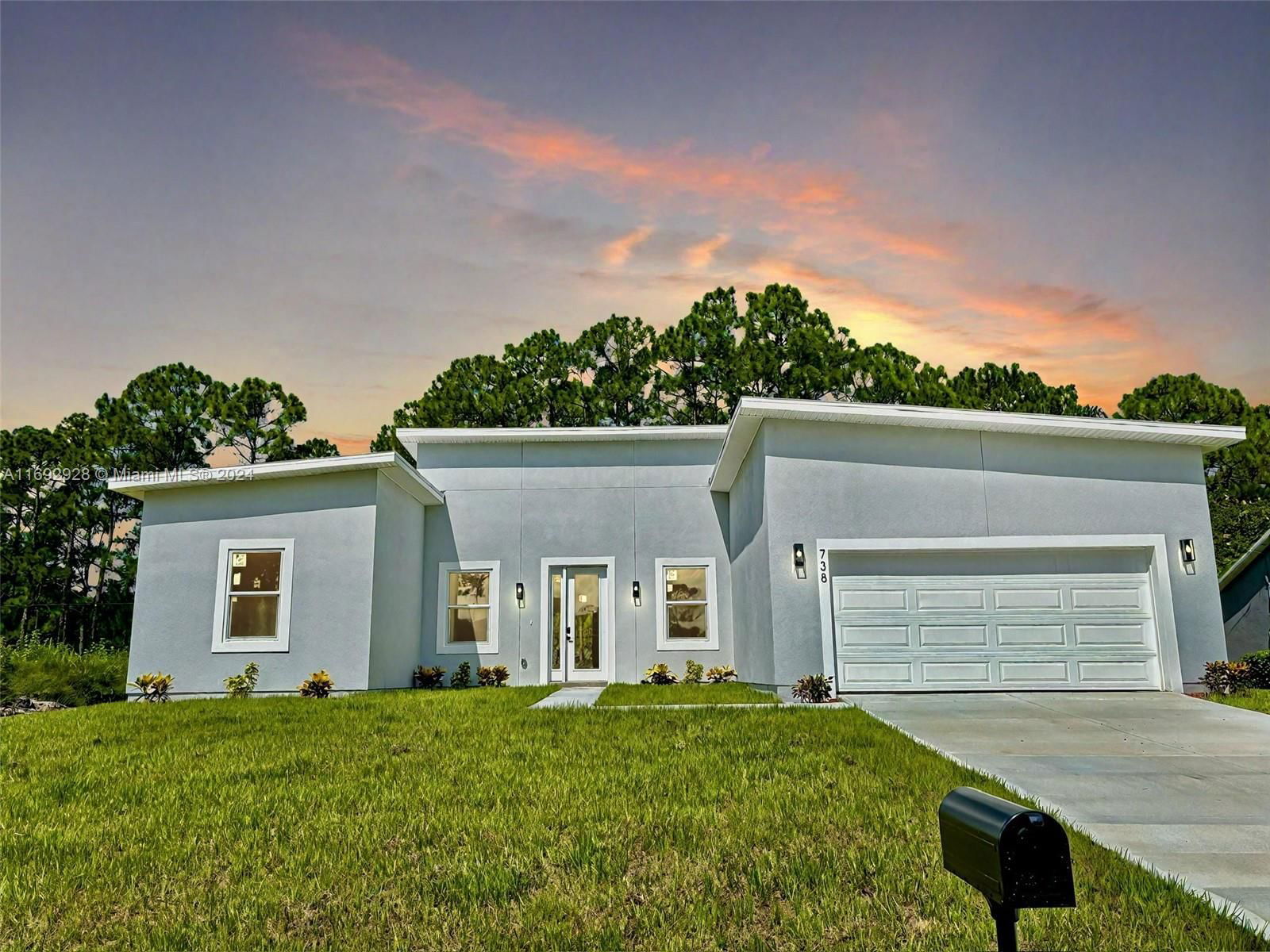 Real estate property located at 738 Harriet Ave, Brevard, PORT MALABAR, Palm Bay, FL