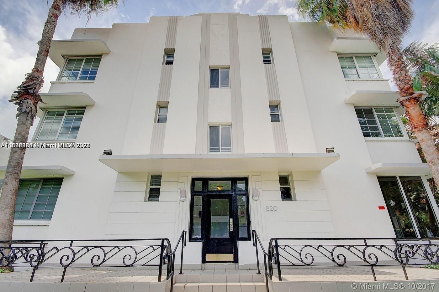 Real estate property located at 820 Euclid Ave #106, Miami-Dade, EUCLID CONDO, Miami Beach, FL