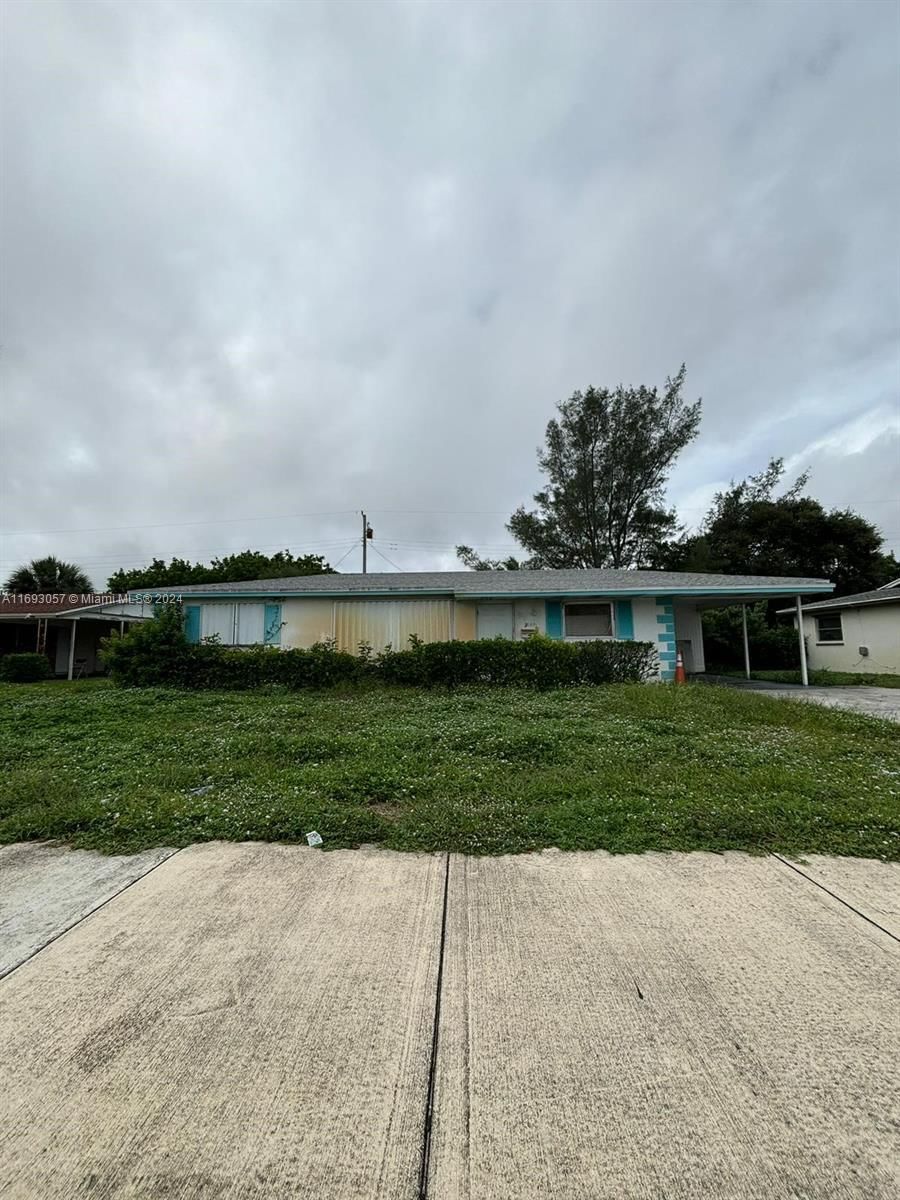 Real estate property located at 3083 Avenue H  E, Palm Beach, PARK MANOR 5, Riviera Beach, FL