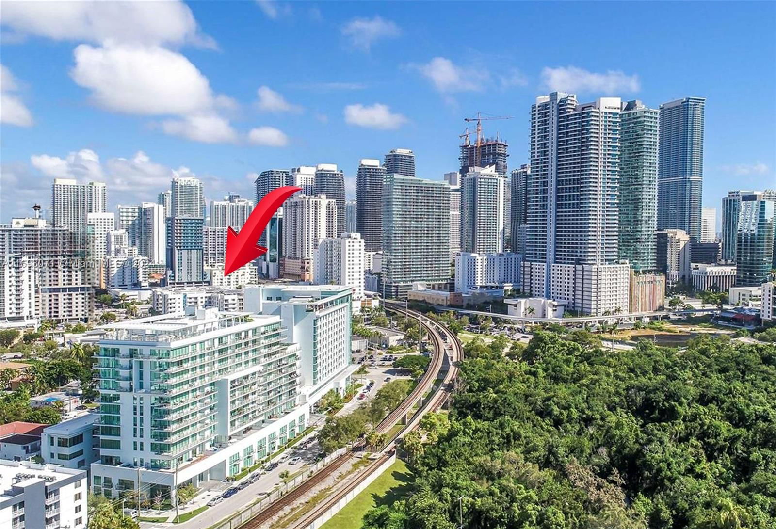 Real estate property located at 1600 1st Ave #402, Miami-Dade, LE PARC AT BRICKELL CONDO, Miami, FL