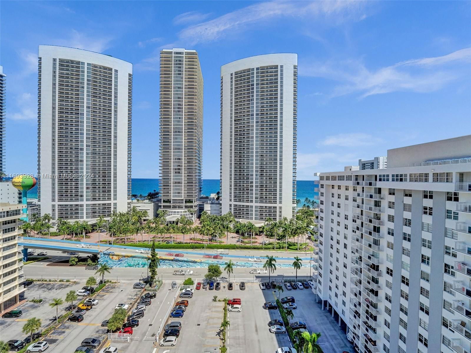 Real estate property located at 1833 Ocean Dr #1702, Broward, PLAZA TOWERS NORTH CONDO, Hallandale Beach, FL