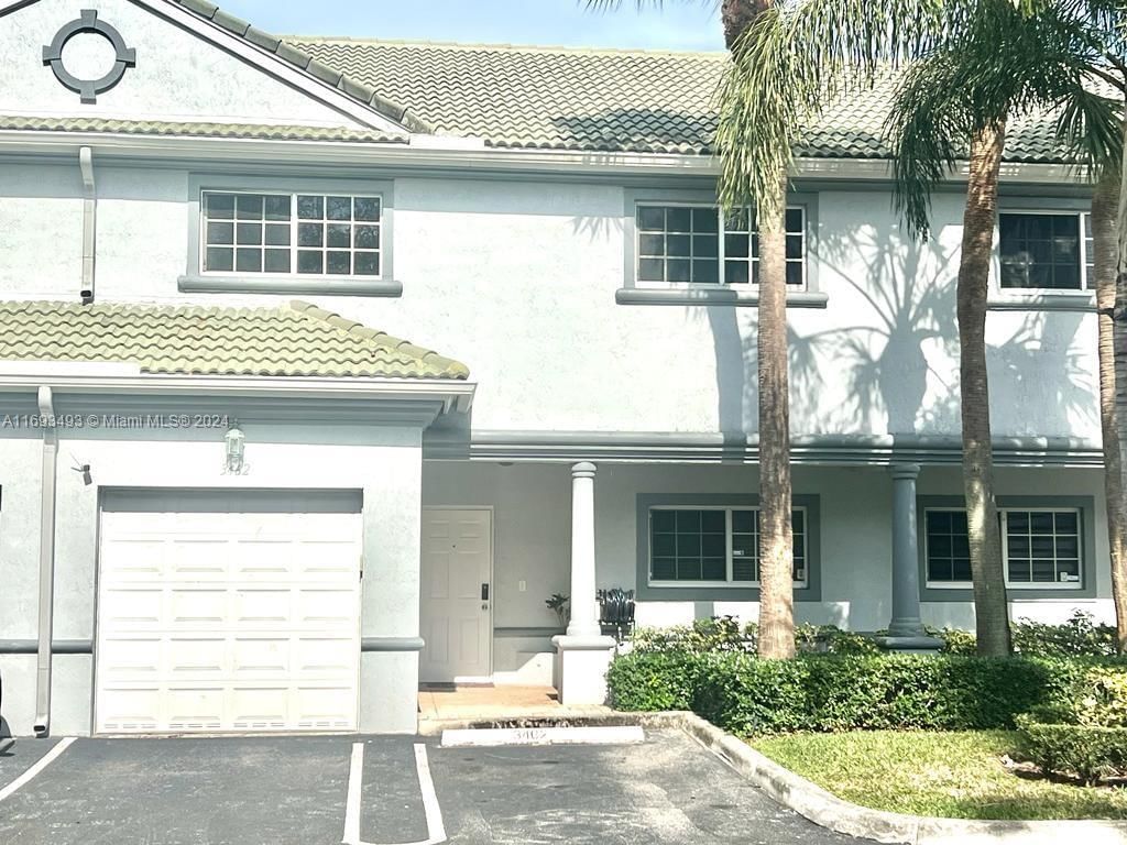 Real estate property located at 3462 99th Way #3462, Broward, KEY LARGO TOWNHOMES CONDO, Coral Springs, FL