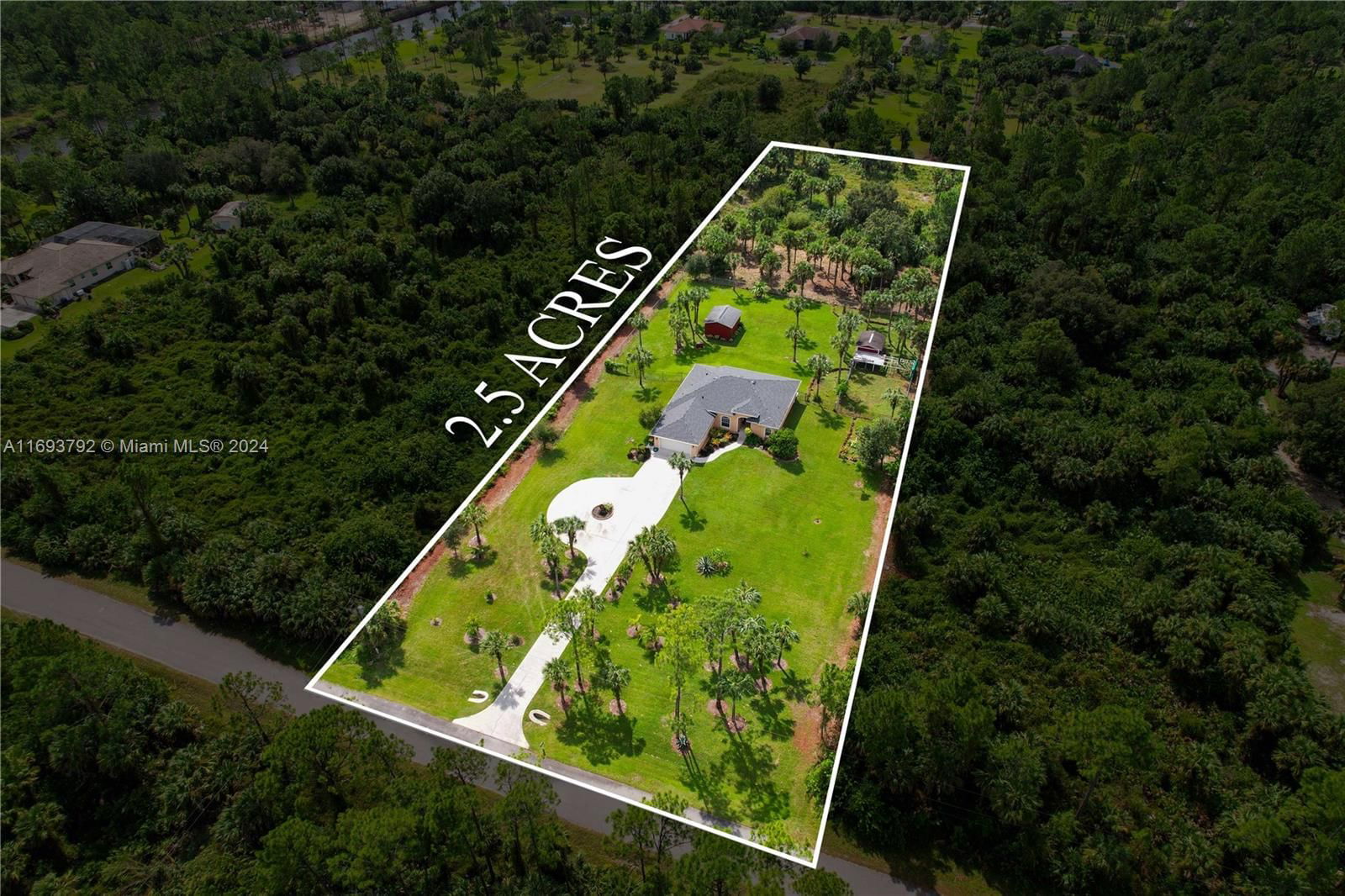 Real estate property located at 2110 16th Ave NE, Collier, Golden Gate Estates, Naples, FL