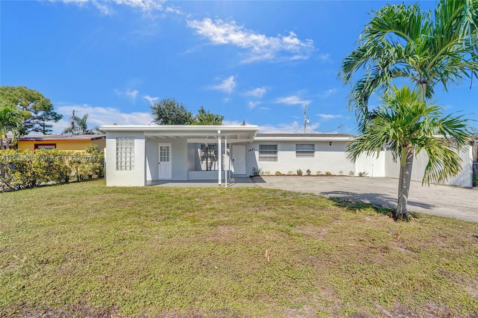 Real estate property located at 7881 Sheridan St, Broward, DRIFTWOOD ESTATES NO 12, Hollywood, FL