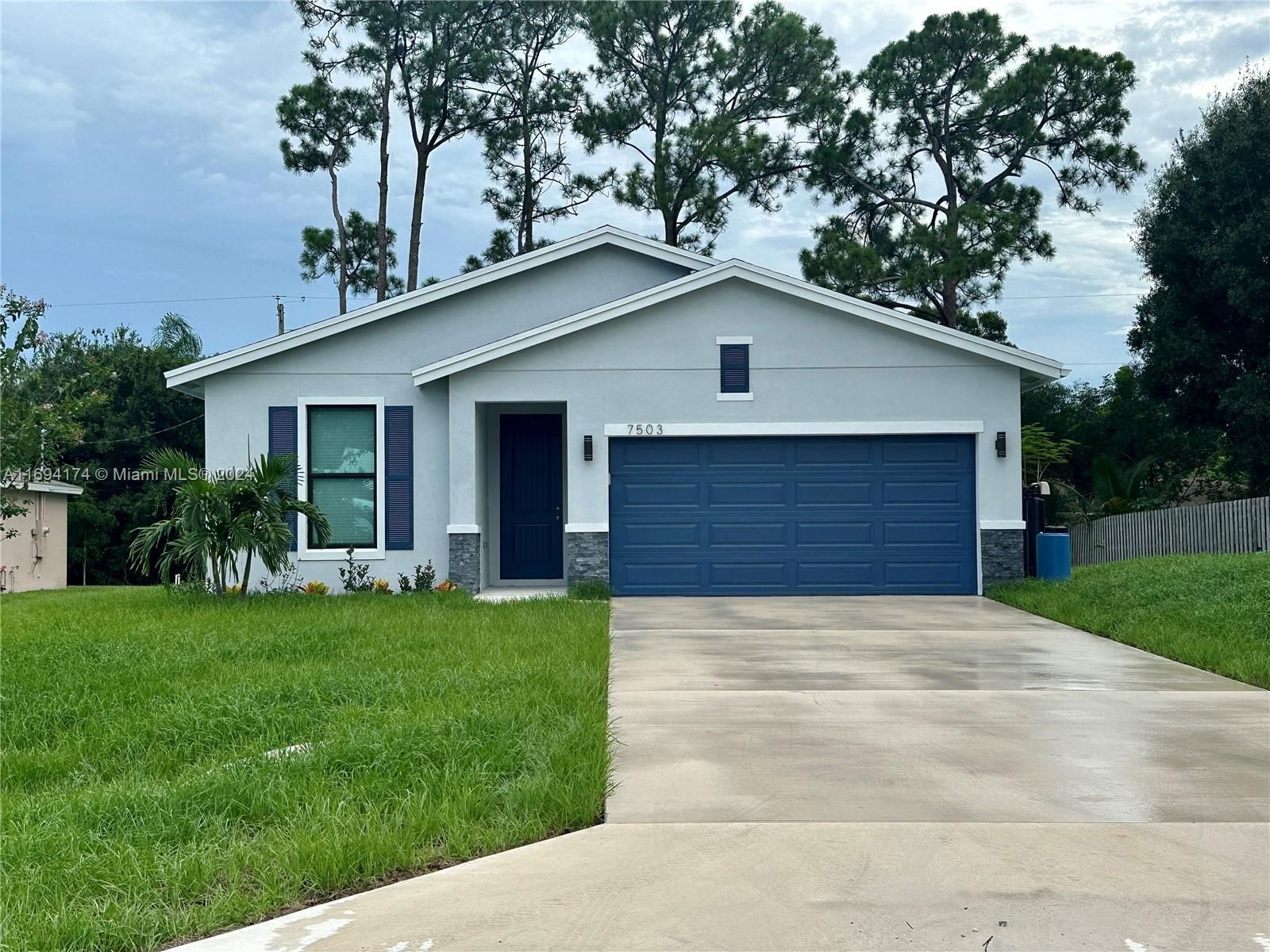 Real estate property located at 7503 Belleair Ave, St Lucie, LAKEWOOD PARK UNIT 7, Fort Pierce, FL