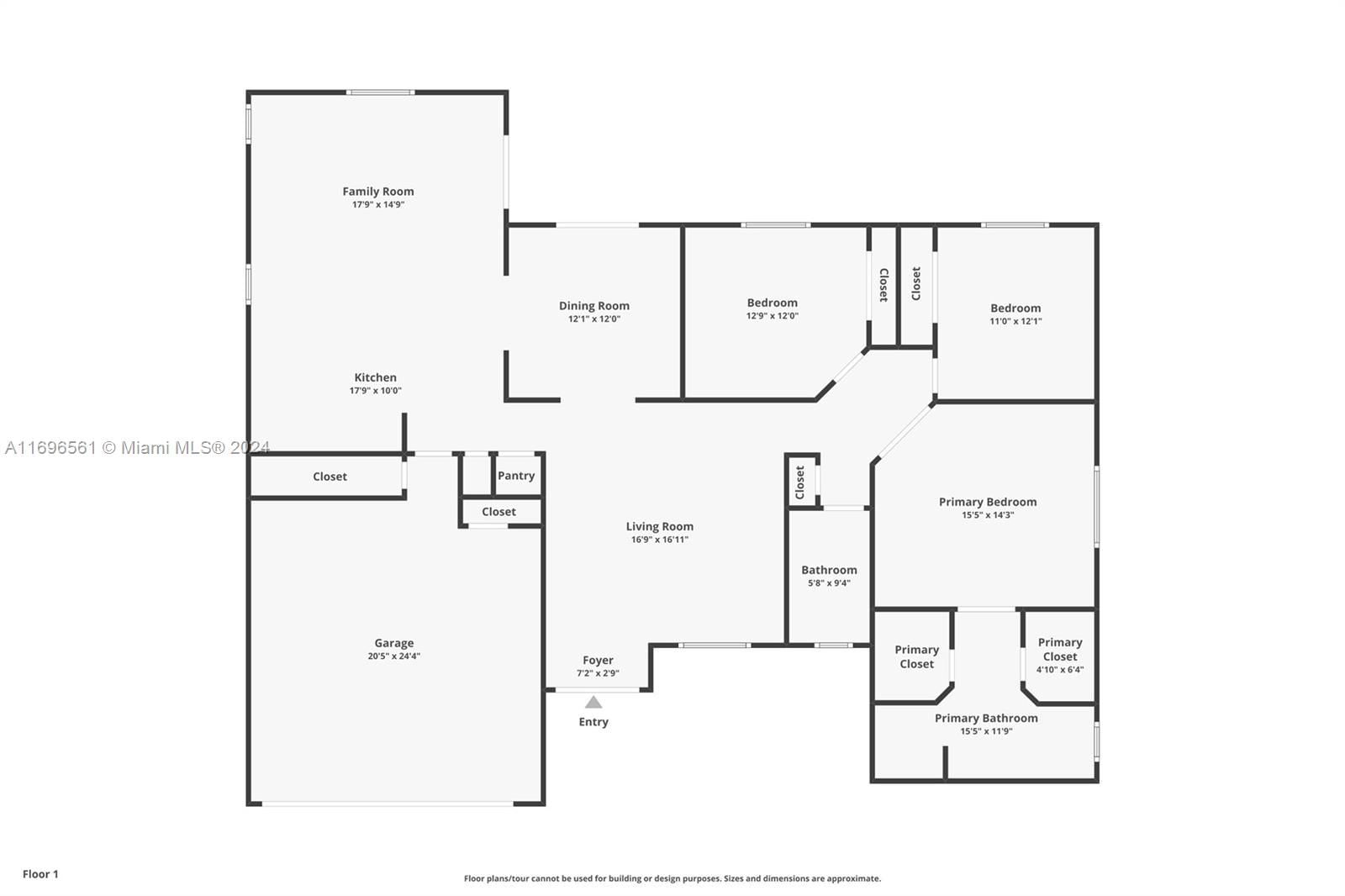 Real estate property located at 8939 165th Ter, Miami-dade, Royal Garden Estates, Miami Lakes, FL