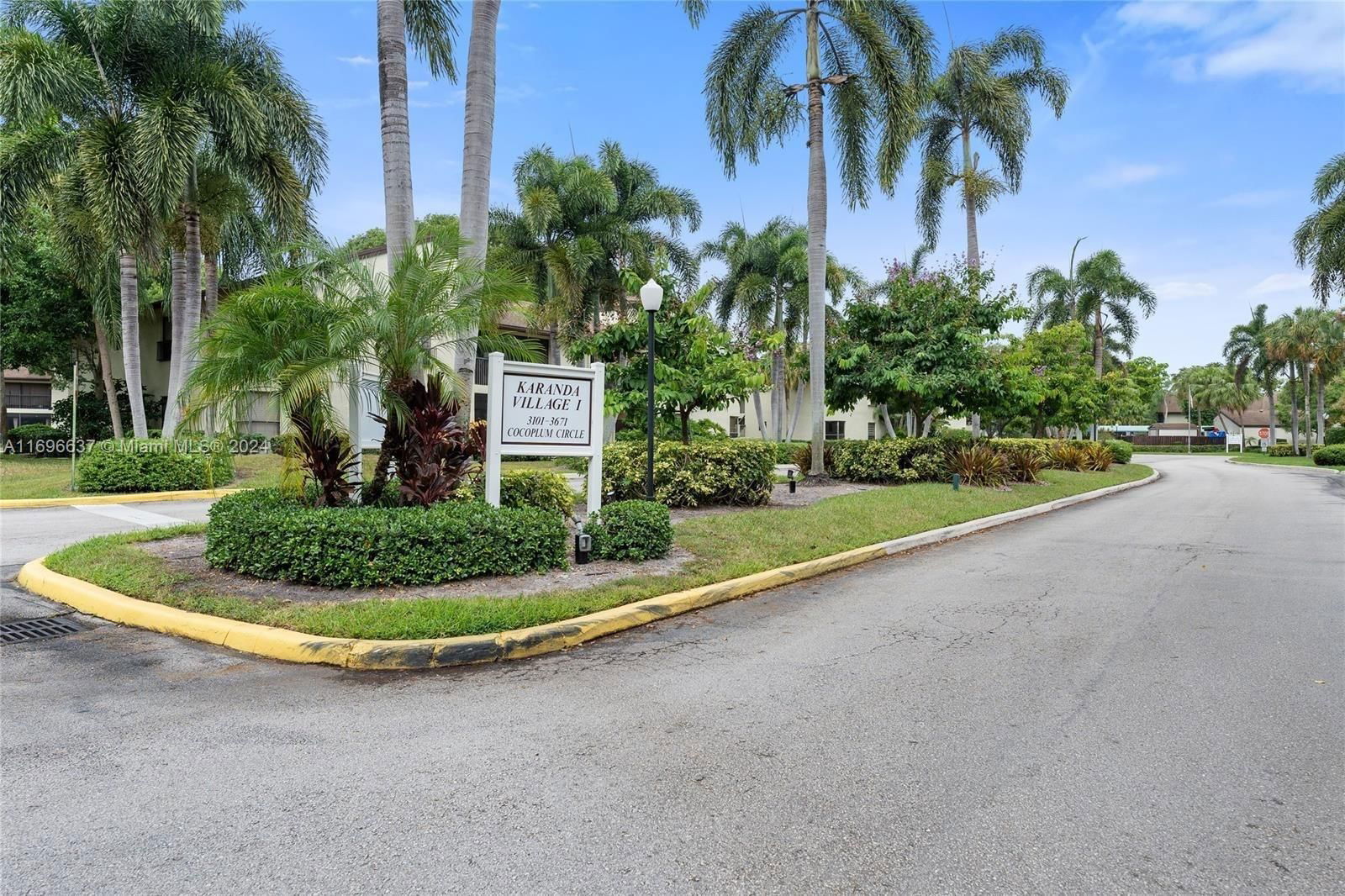 Real estate property located at 3457 Cocoplum Cir #3429, Broward, KARANDA VILLAGE I-C CONDO, Coconut Creek, FL