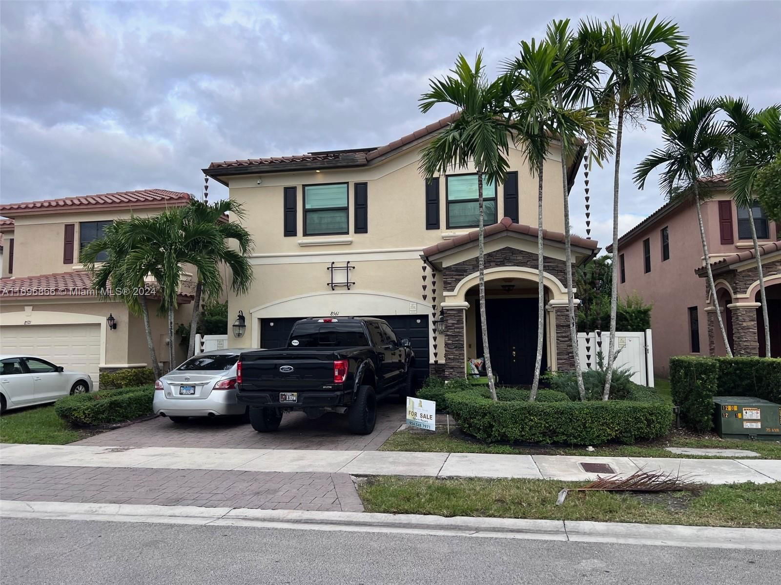 Real estate property located at 8561 33rd Ave, Miami-Dade, BELLAGIO, Hialeah, FL