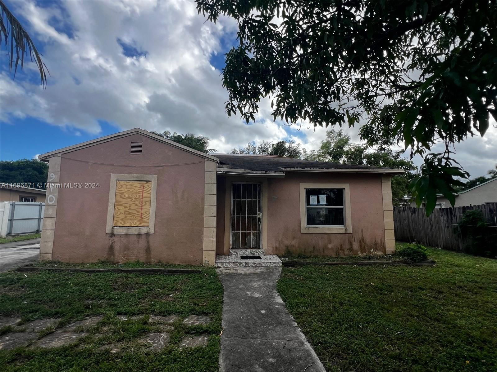 Real estate property located at 910 123rd St, Miami-Dade, NORTH SHORE HEIGHTS, North Miami, FL