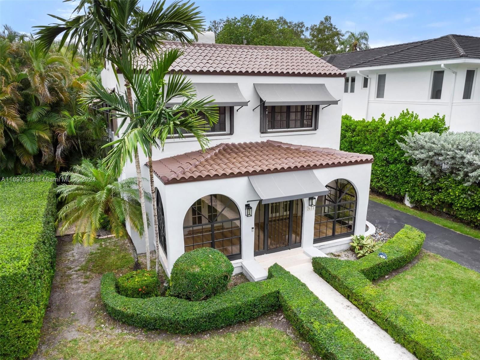 Real estate property located at 2618 Alhambra Cir, Miami-Dade, CORAL GAB SEC D REV PL, Coral Gables, FL