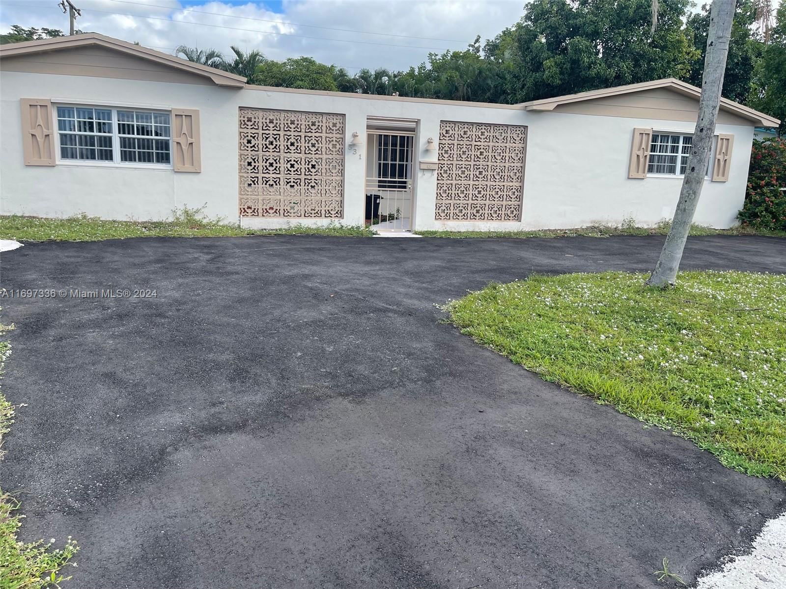 Real estate property located at 531 70th Ter, Broward, BOULEVARD PARK, Pembroke Pines, FL