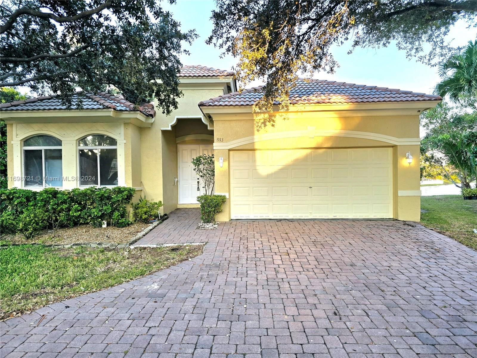 Real estate property located at 2913 133rd Ave, Broward, POD 10 AT MONARCH LAKES, Miramar, FL