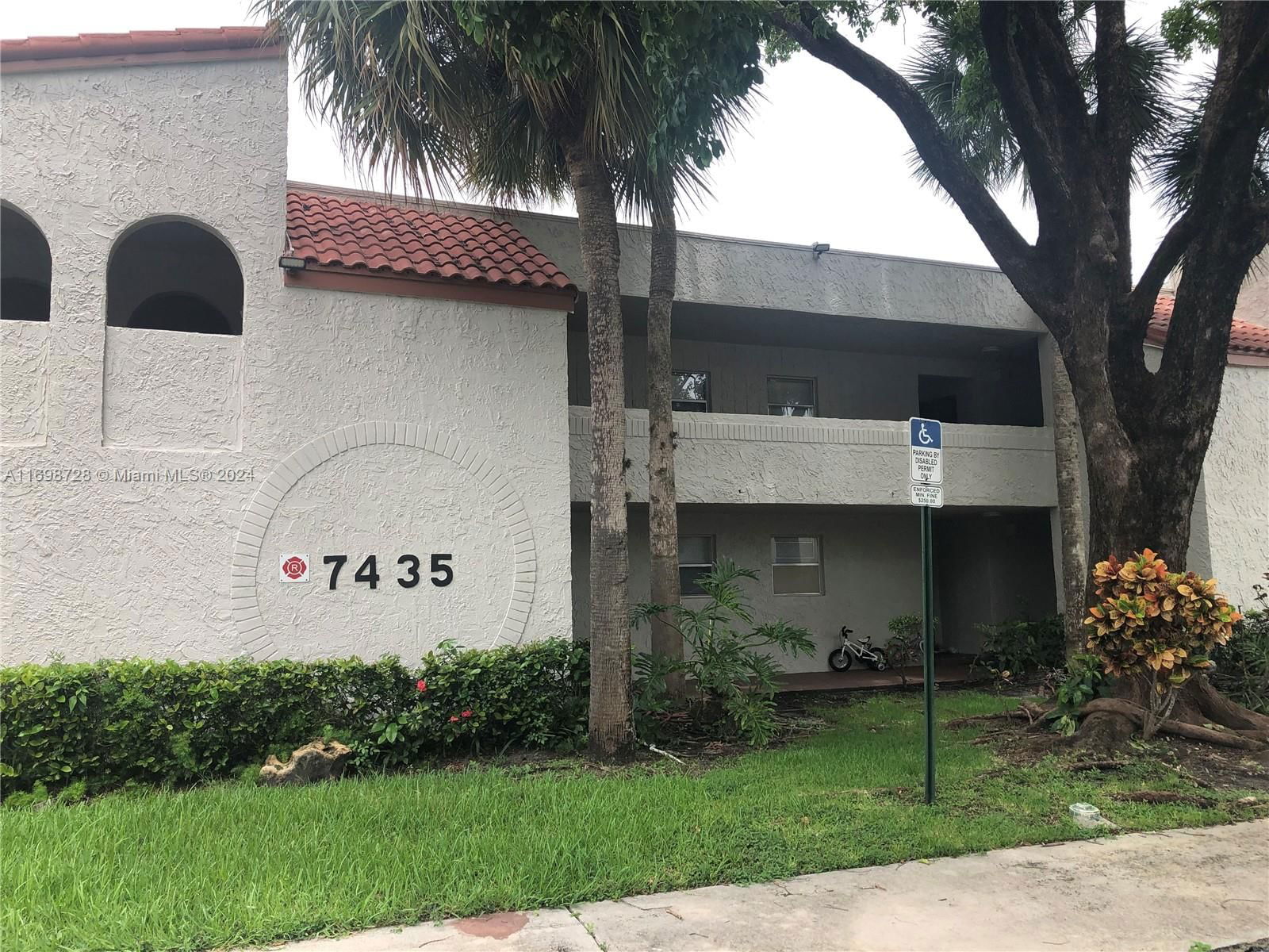 Real estate property located at 7435 Woodmont Ter #205, Broward, CYPRESS AT WOODMONT III, Tamarac, FL