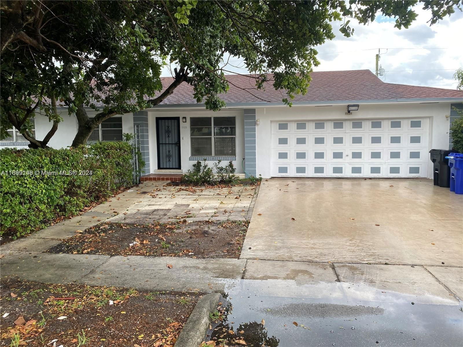 Real estate property located at 1120 167th St, Miami-Dade, MONTICELLO PARK, North Miami Beach, FL