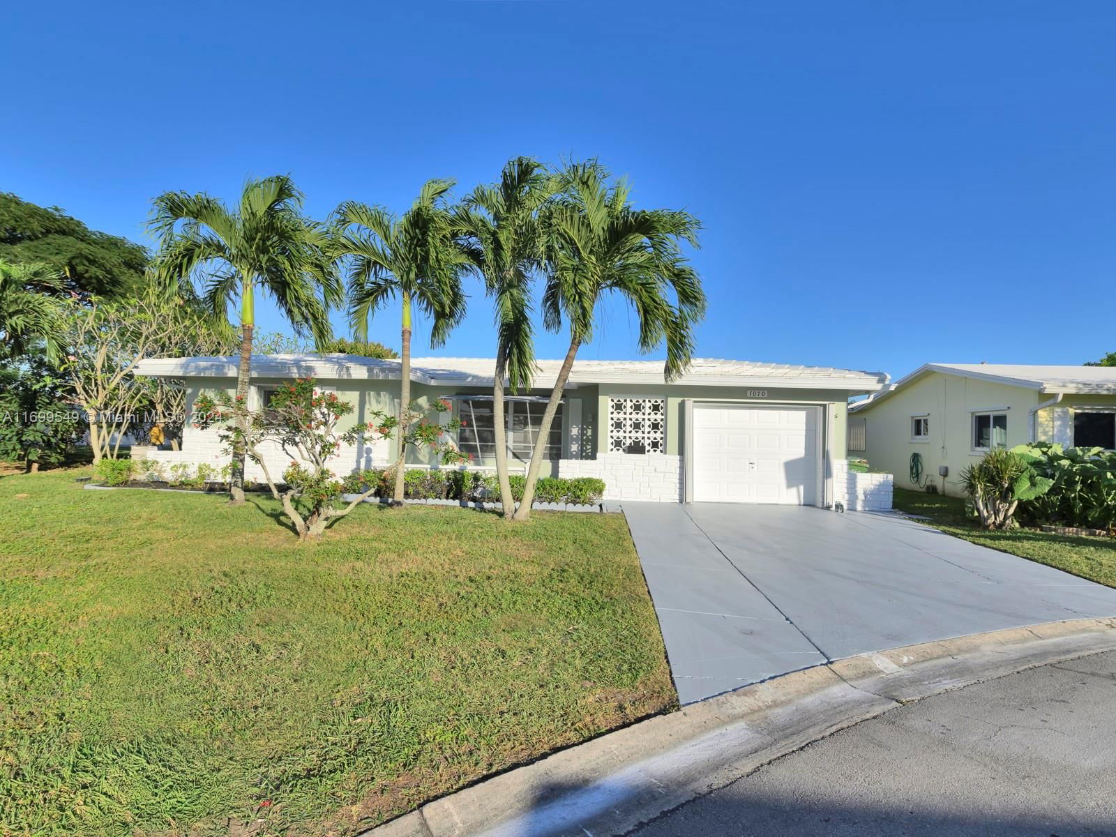 Real estate property located at 1070 68th Ter, Broward, PARADISE GARDENS SEC 1, Margate, FL