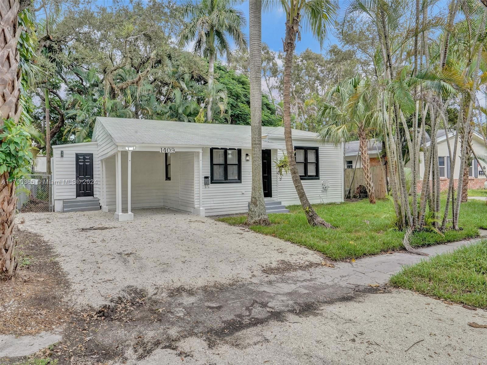 Real estate property located at 1409 Arpeika St, Broward, RIVER HIGHLANDS AMEN PLAT, Fort Lauderdale, FL