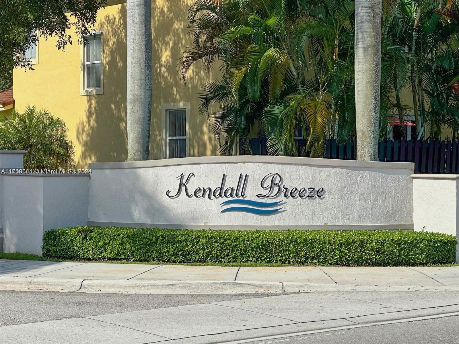 Real estate property located at 12564 121st Way #12564, Miami-Dade, KENDALL BREEZE, Miami, FL