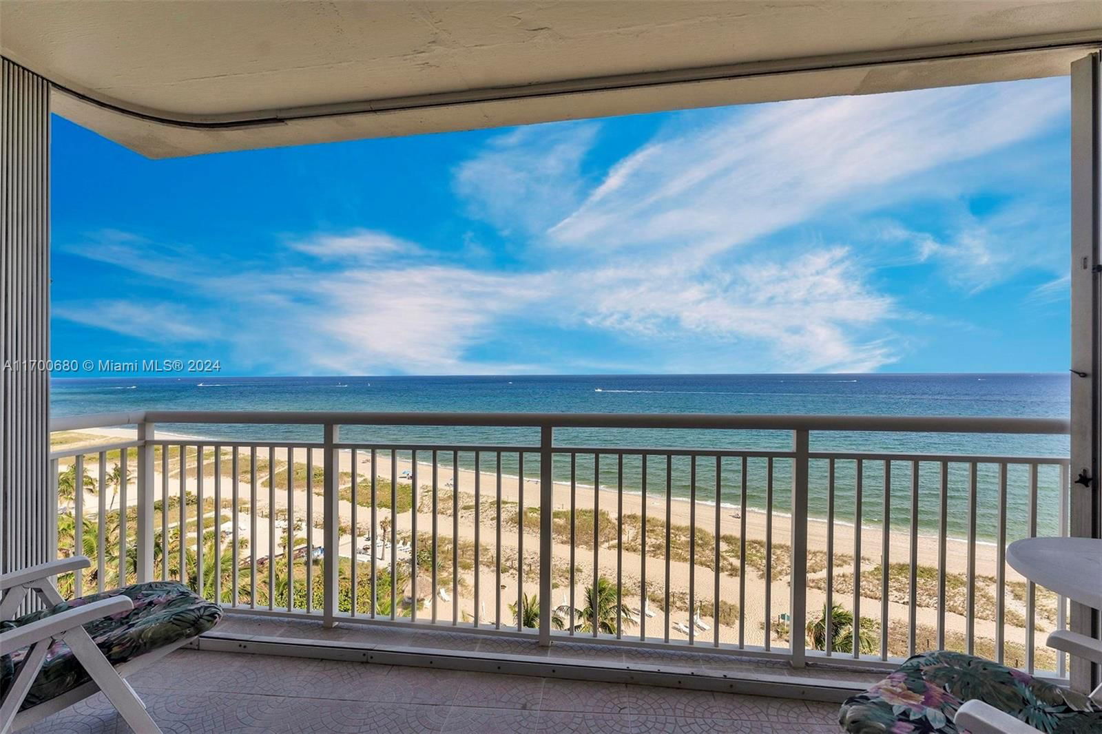 Real estate property located at 710 Ocean Blvd #906, Broward, BREAKERS CONDOMINIUM, Pompano Beach, FL