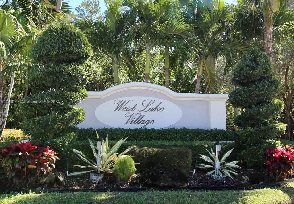 Real estate property located at 1491 Weeping Willow Way #1491, Broward, WEST LAKE VILLAGE PLAT, Hollywood, FL