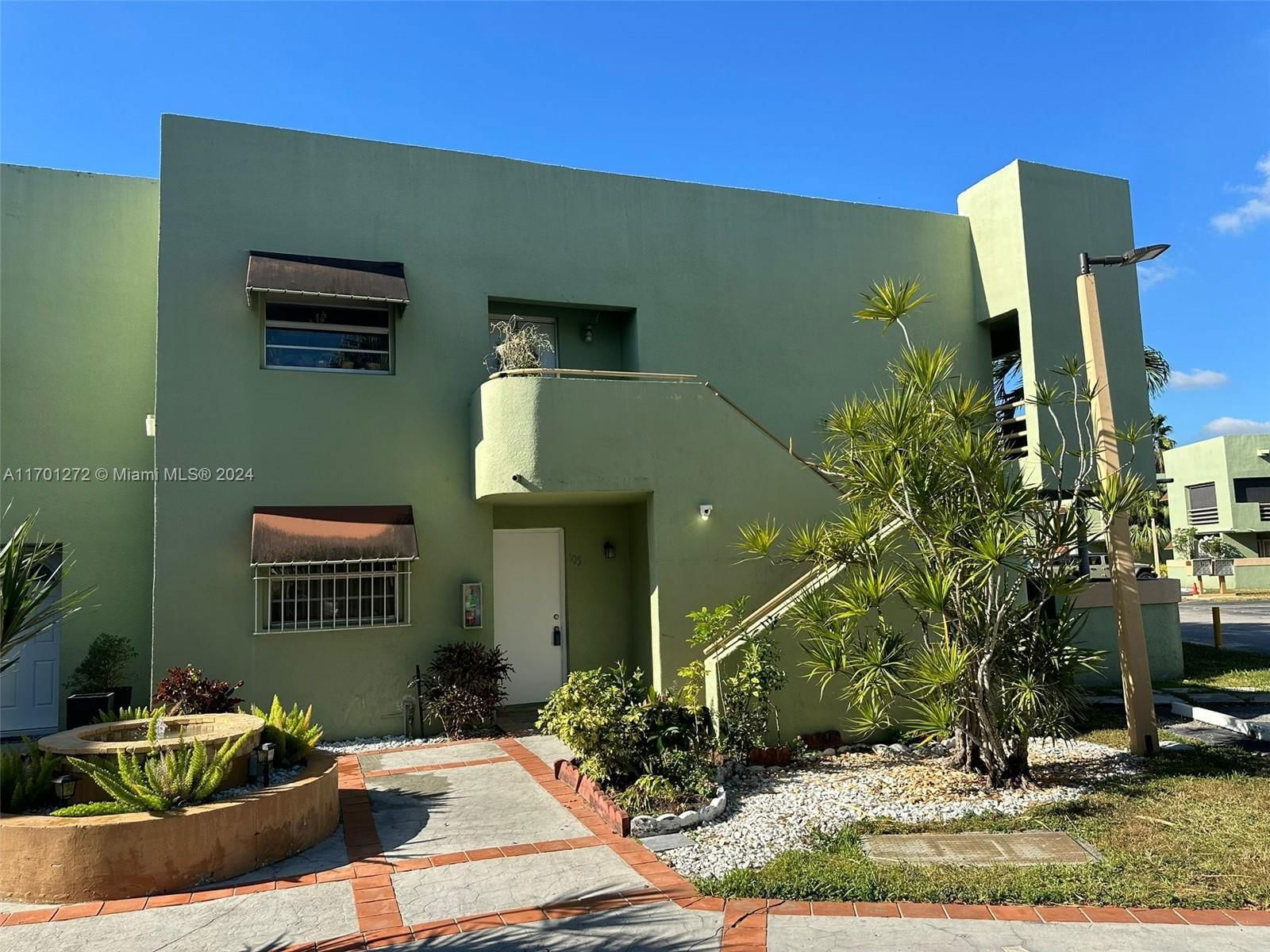 Real estate property located at 11081 7th St #203, Miami-Dade, PATIO WEST ONE CONDO, Miami, FL