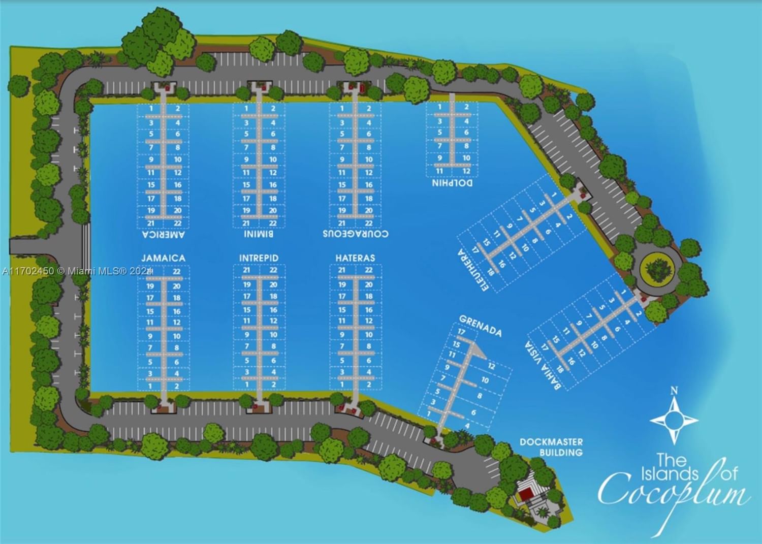 Real estate property located at 6500 Prado Blvd, Miami-Dade, COCOPLUM YACHT CLUB, Coral Gables, FL