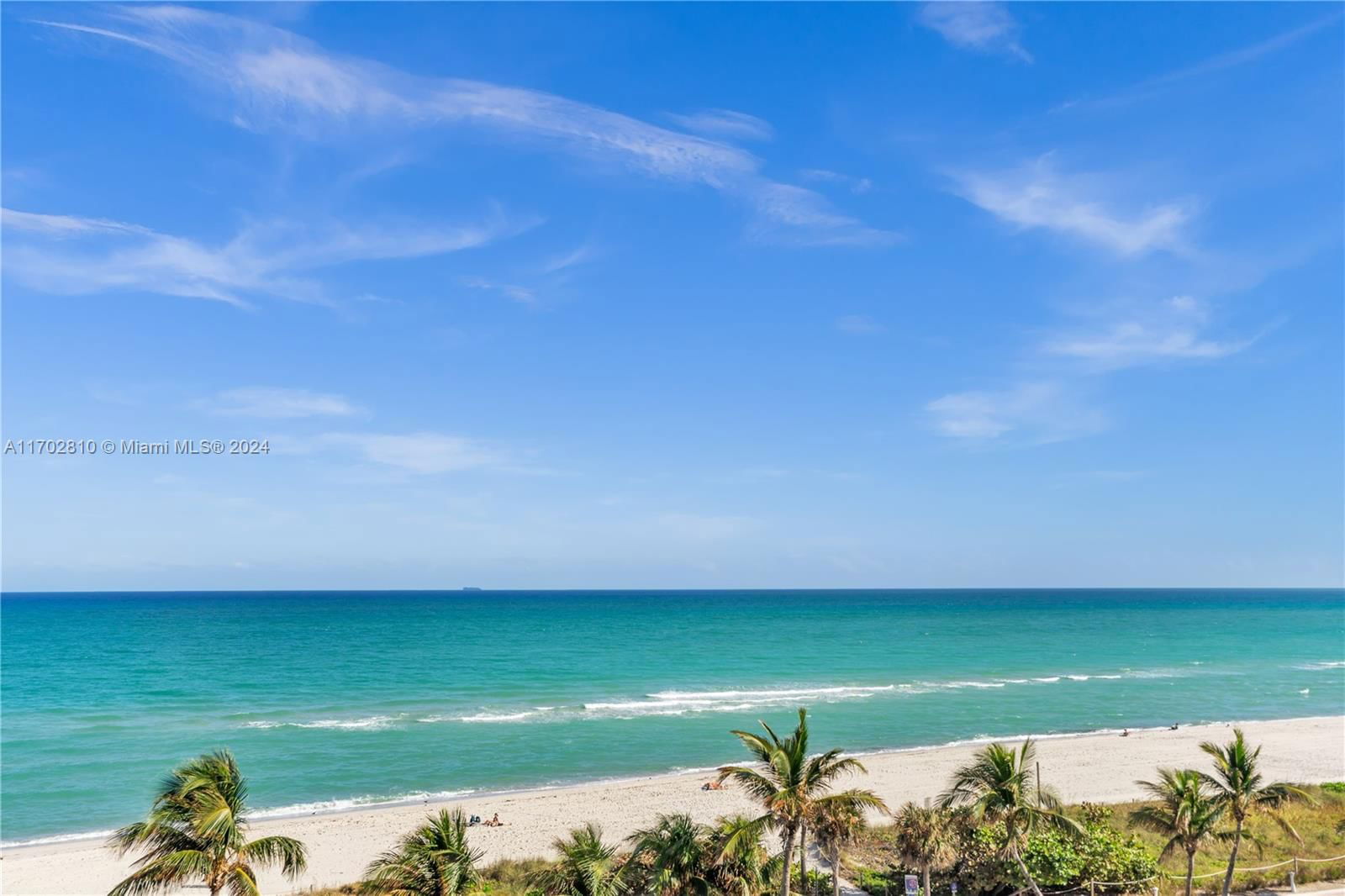 Real estate property located at 9595 Collins Ave N6-H, Miami-Dade, SOLIMAR CONDO, Surfside, FL