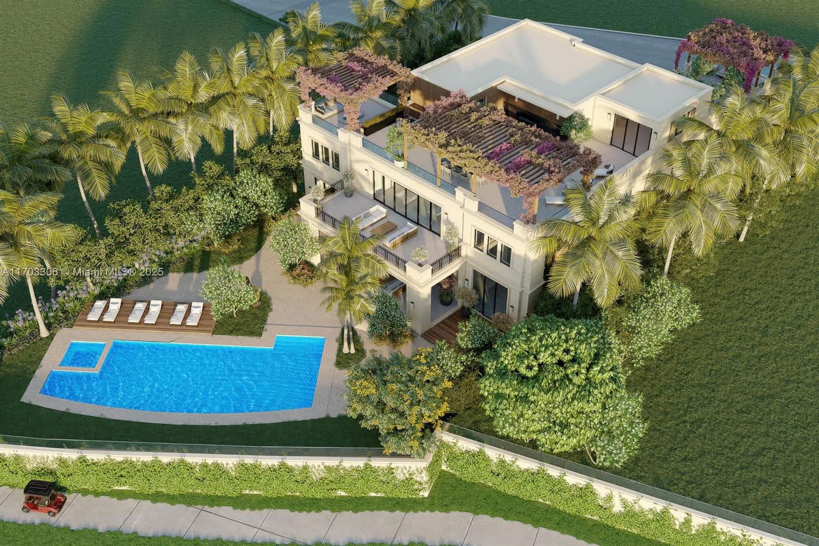 Real estate property located at 1006 Links Drive, Miami-dade, Lindisfarne On Fisher Isl, Miami Beach, FL