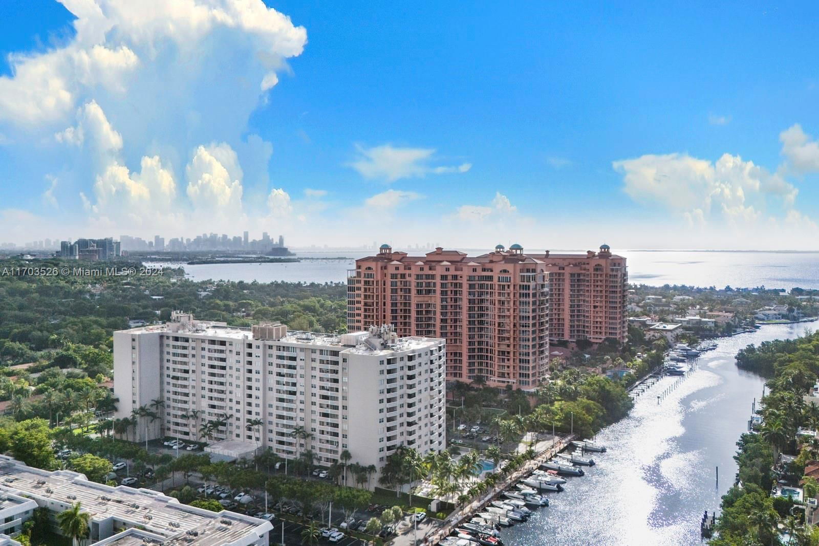 Real estate property located at 90 Edgewater Dr #618, Miami-Dade, GABLES WATERWAY TOWERS CO, Coral Gables, FL