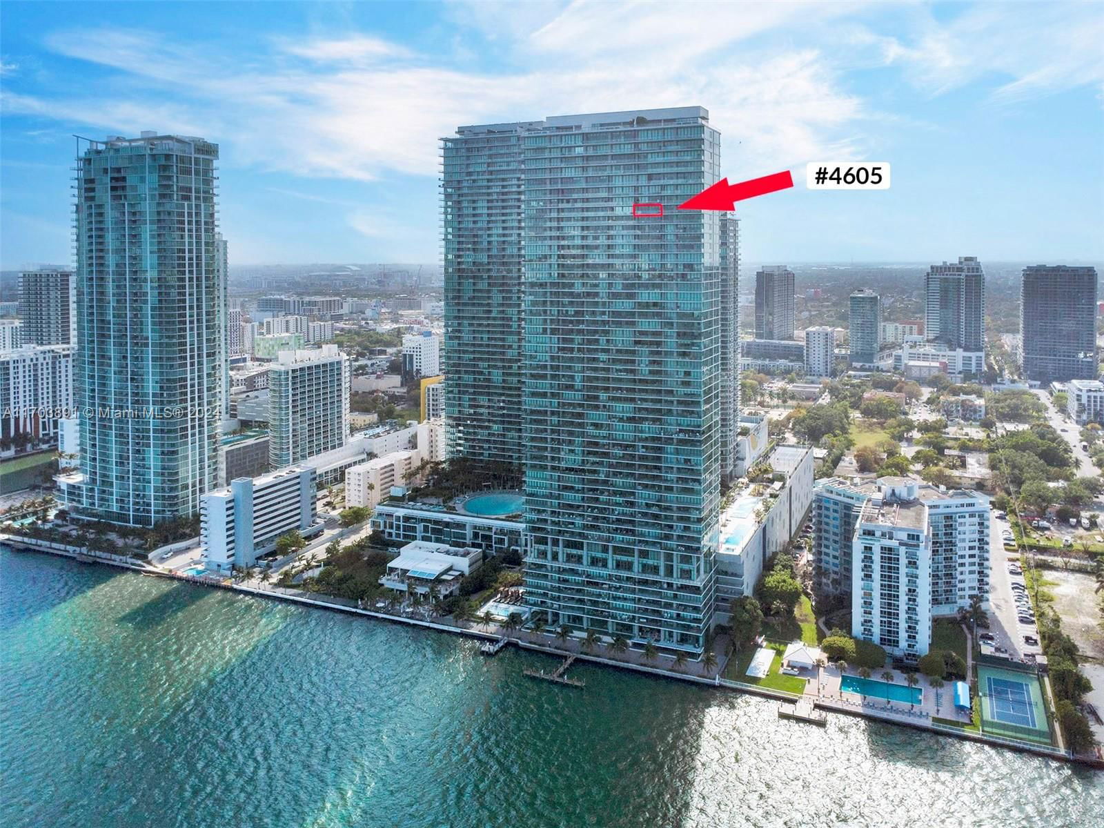 Real estate property located at 3131 7th Ave #4605, Miami-Dade, ONE PARAISO CONDO, Miami, FL