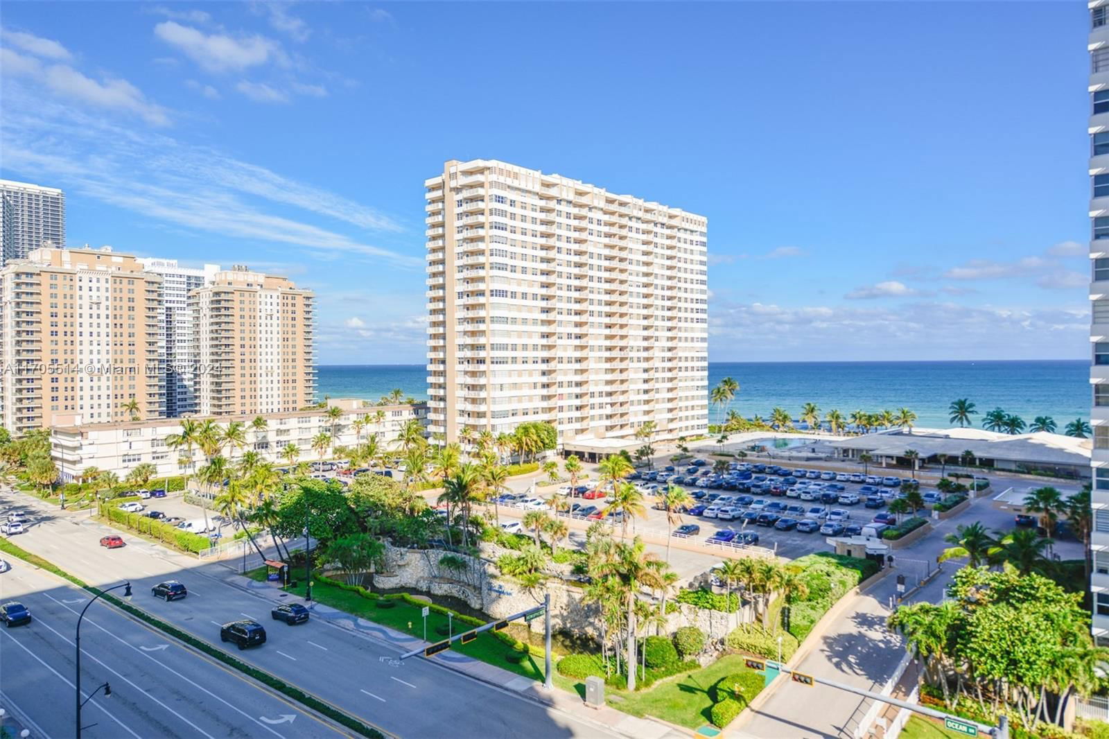 Real estate property located at 1985 Ocean Dr #8P, Broward, HEMISPHERES CONDO, Hallandale Beach, FL