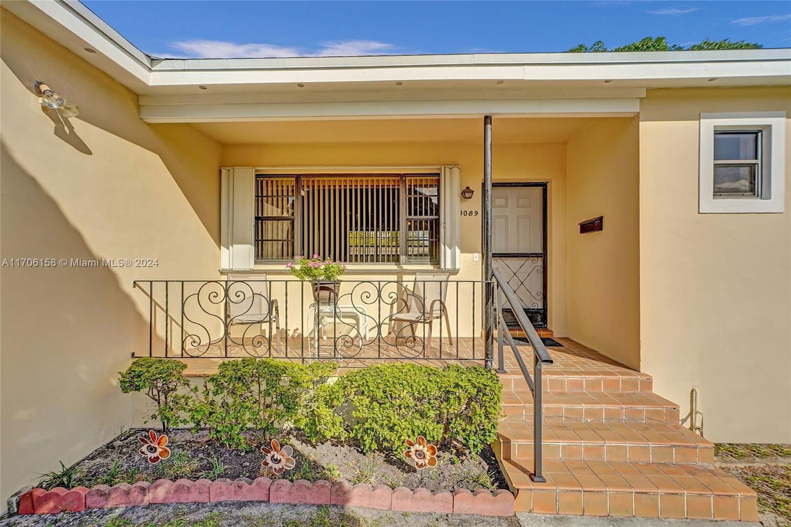 Real estate property located at 1089 165th Ter, Miami-Dade, UNIT 1 MONTICELLO PARK, North Miami Beach, FL