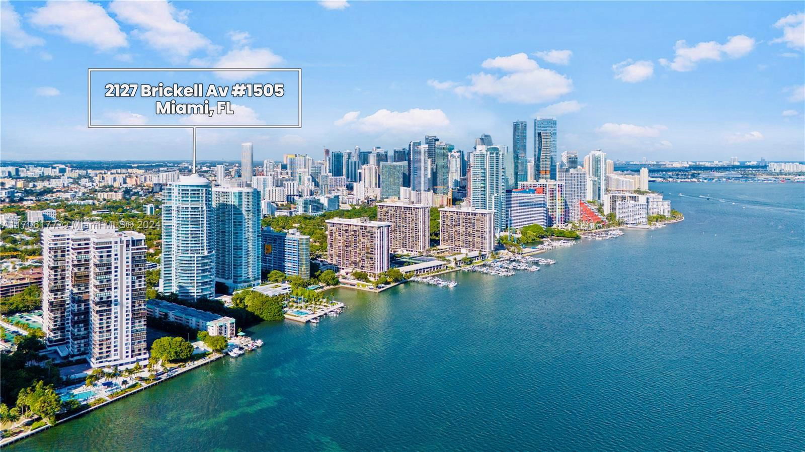 Real estate property located at 2127 Brickell Ave #1505, Miami-Dade, BRISTOL TOWER CONDO, Miami, FL