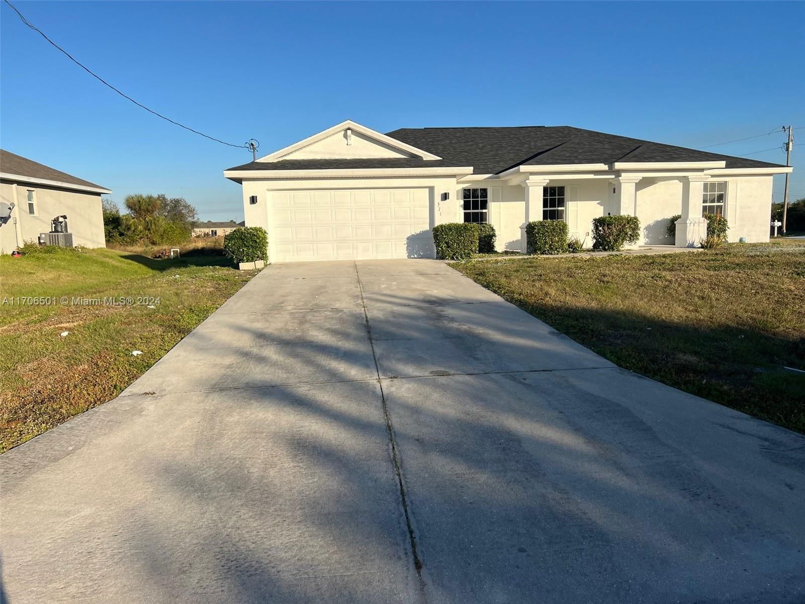 Real estate property located at 371 Portage Ave, Lee, Southwood, Lehigh Acres, FL