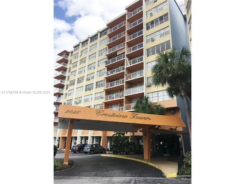 Real estate property located at 2025 164th St #603, Miami-Dade, CRESTVIEW TOWERS CONDO, North Miami Beach, FL