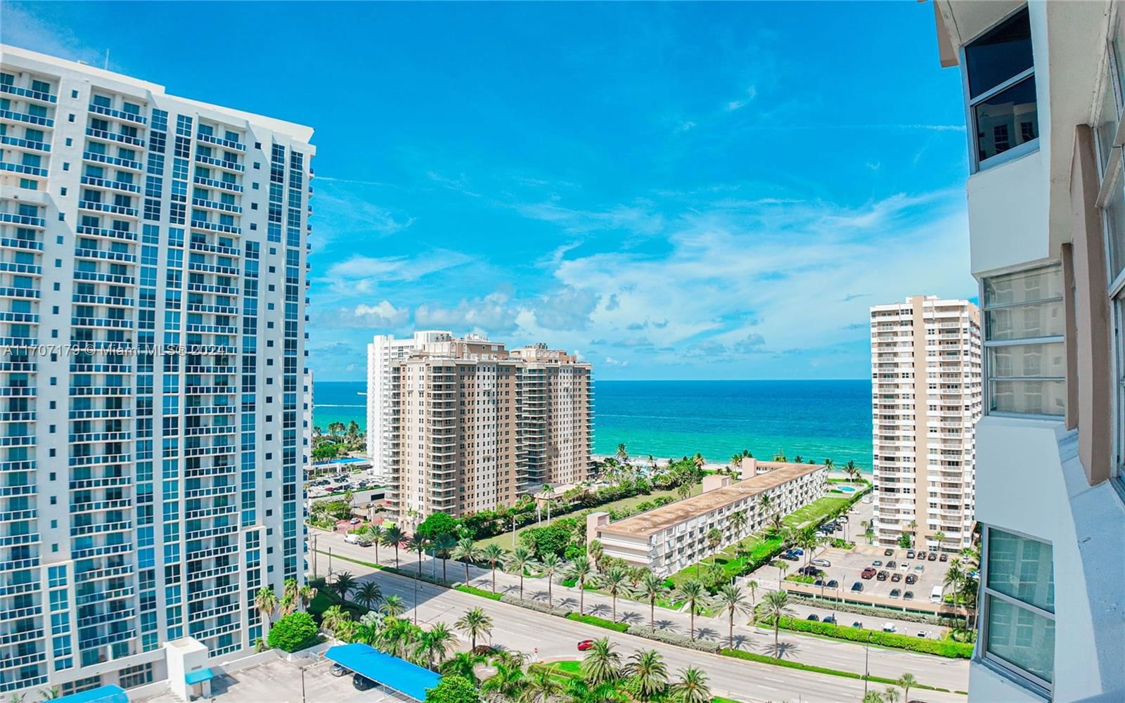 Real estate property located at 1965 Ocean Dr #17D, Broward, HEMISPHERES CONDO, Hallandale Beach, FL