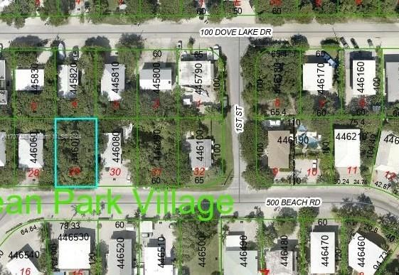 Real estate property located at , Monroe, OCEAN PARK VILLAGE, Tavernier, FL