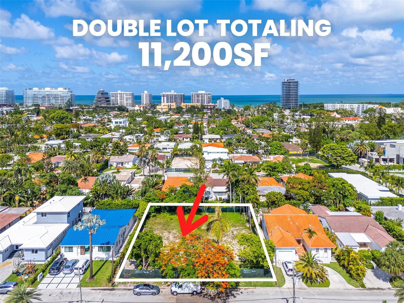 Real estate property located at 8821 and 8835 Froude Ave, Miami-Dade, SECOND AMD PLAT OF NORMAN, Surfside, FL