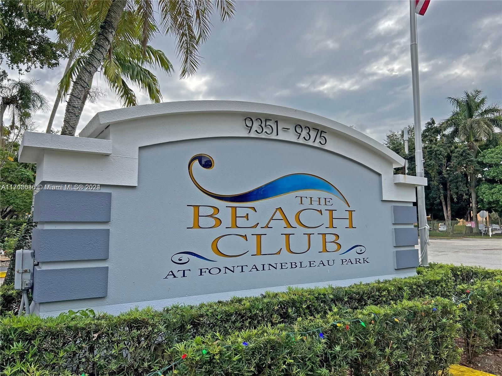 Real estate property located at 9373 Fontainebleau Blvd K107, Miami-Dade, THE BEACH CLUB FONTAINEBL, Miami, FL